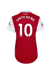 Arsenal Emile Smith Rowe #10 Voetbaltruitje Thuis tenue Dames 2022-23 Korte Mouw